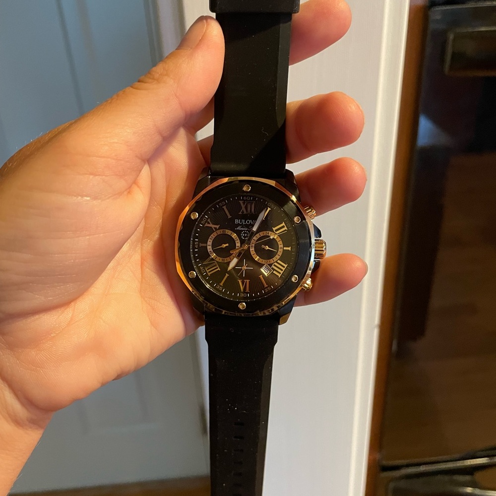 Bulova watch. Bought brand new December 2021. Paid $440 in excellent condition